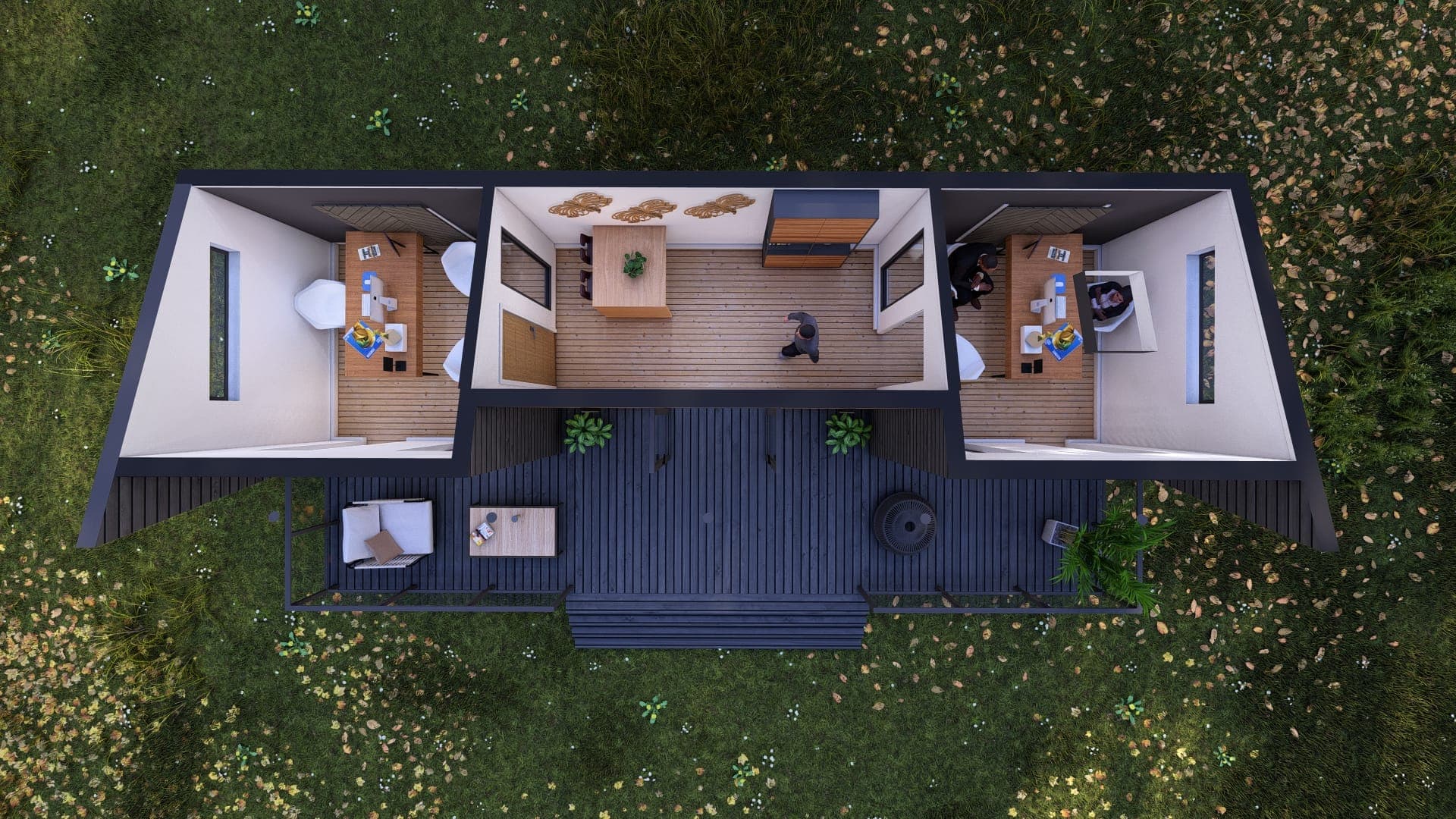Image of a houses living room