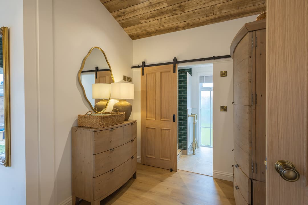 Image of a holiday lodger