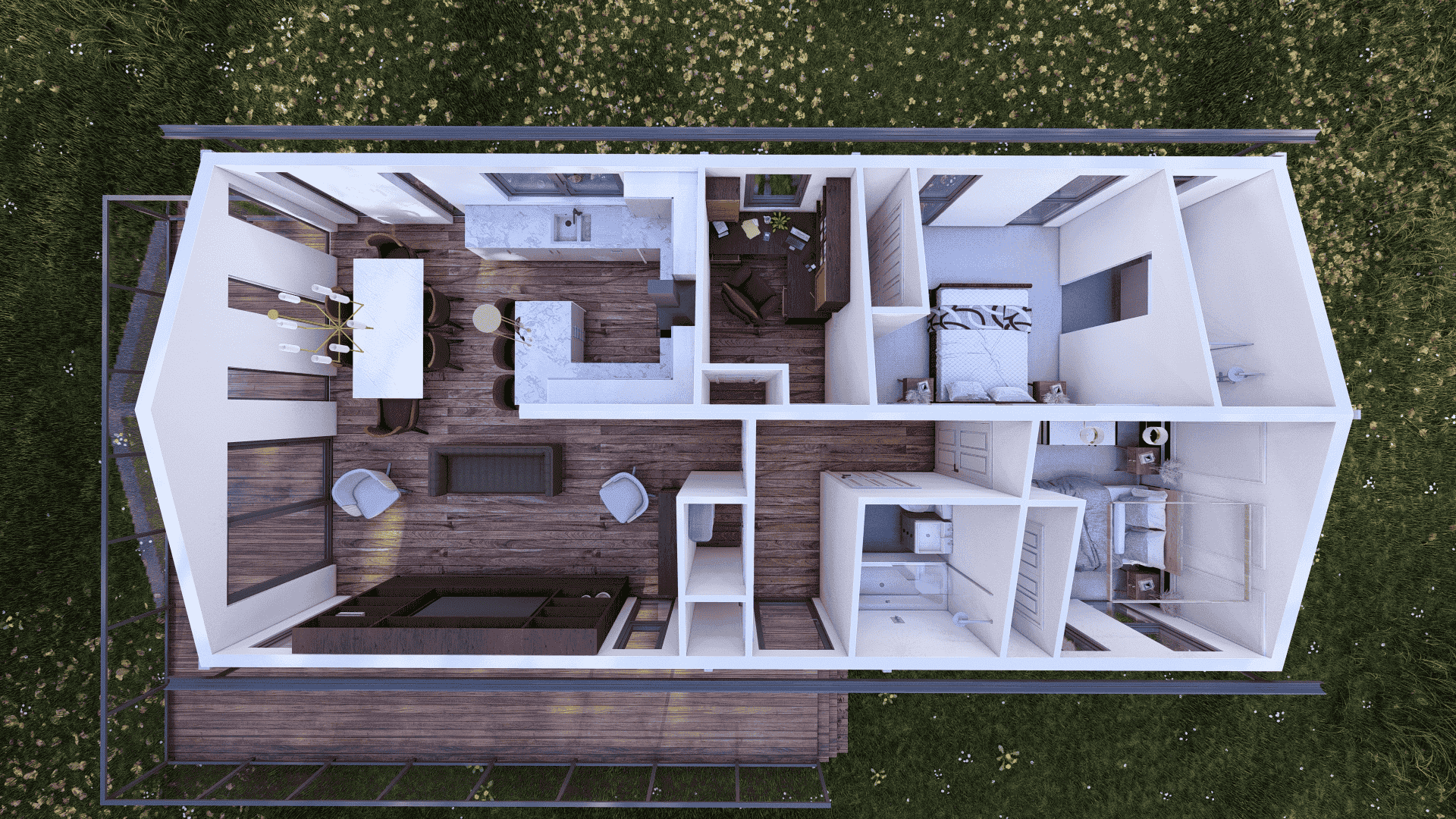 Image of the houses floor plan